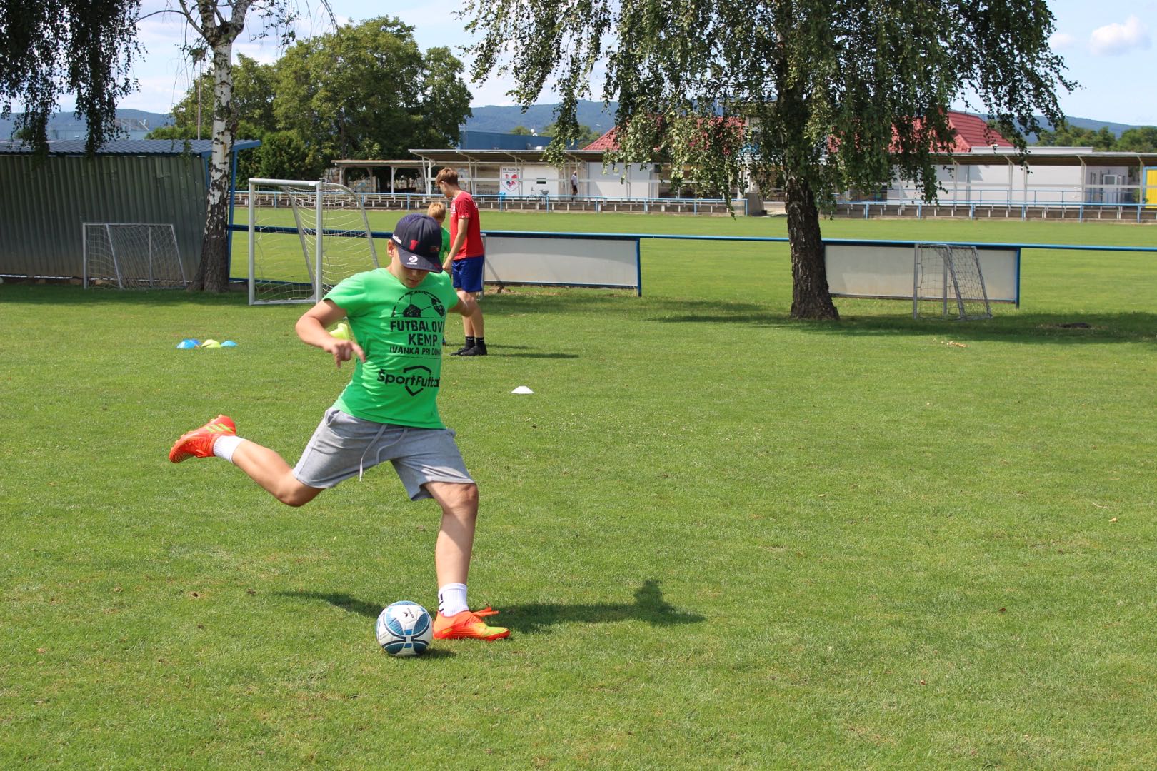 Futbalový tabor v Ivanke