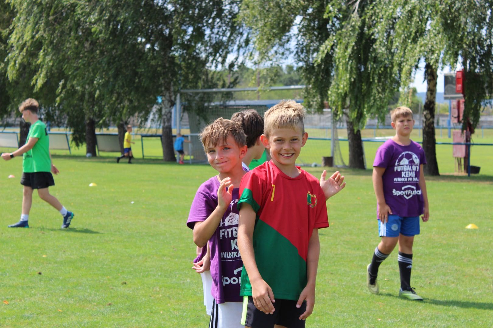 Futbalový tabor v Ivanke