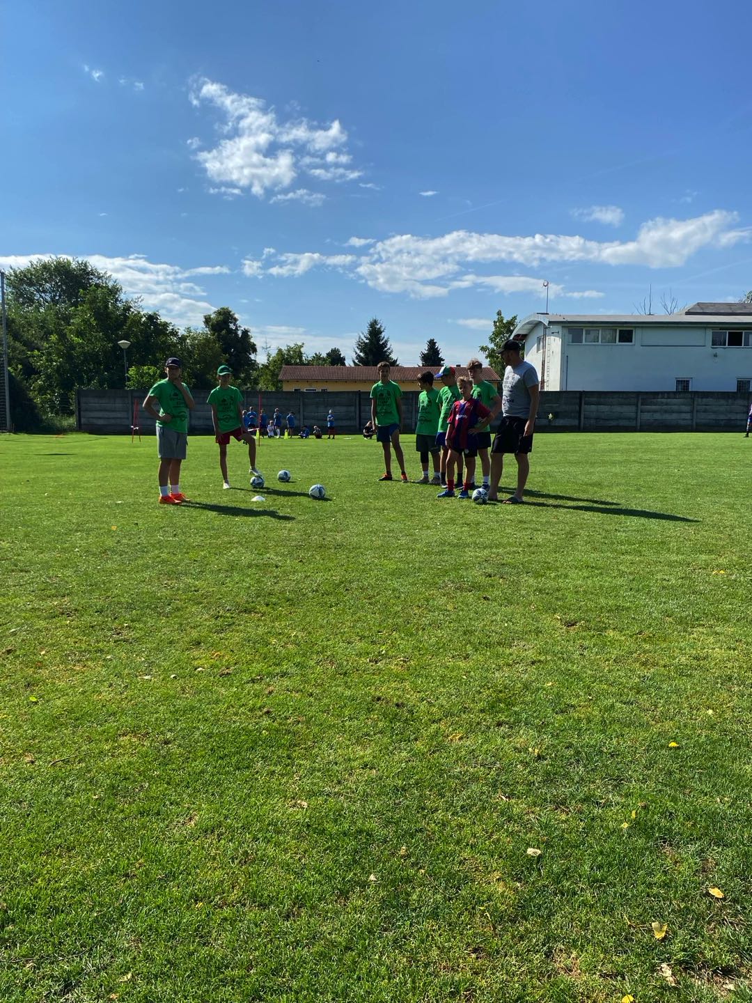 Futbalový tabor v Ivanke