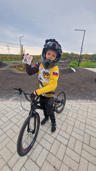 Dárius získal titul majstra Slovenska v pumptracku 